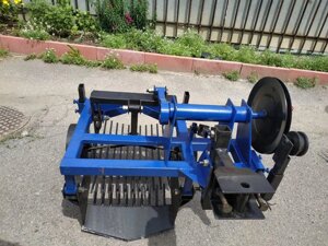 Картоплекопач грохотний з активним ножем посилений для мототрактора ремінний Agro