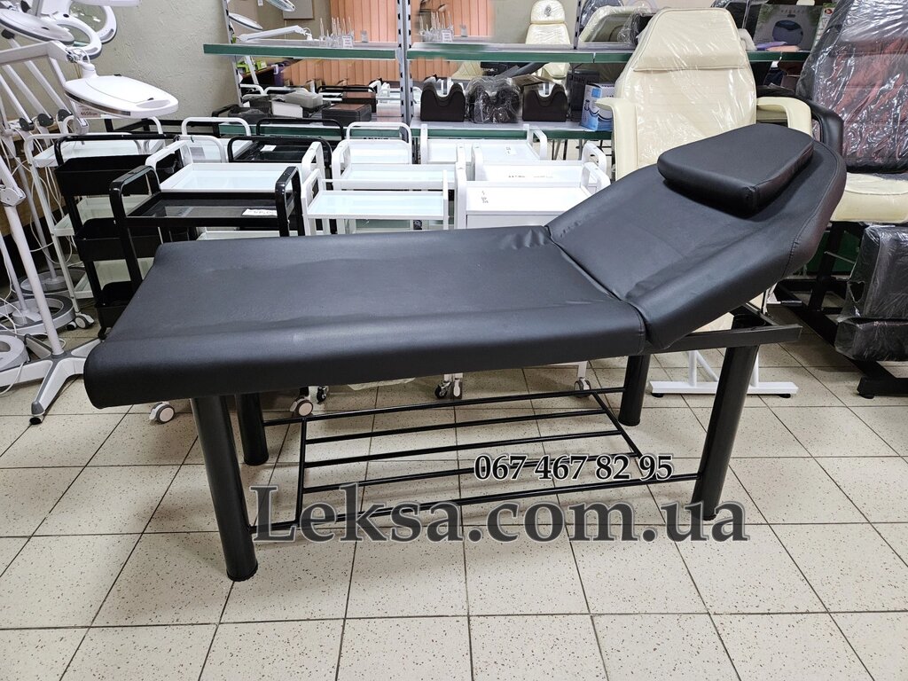 Кушетка косметологічна LS-285A Black УЦІНКА від компанії LEKSA - фото 1