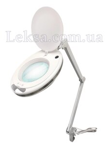 Лампа-лупа 6027K-H-8 60 SMD LED 1-12W 3D з регулюванням яскравості