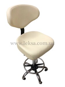 СТІЛЕЦЬ МАСЙТРА зі СПИНКОЮ LS-745 Cream