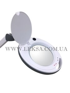 Лампа-лупа LS-6014 LED-5D З РЕГУЛЮВАННЯМ ЯСКРАВОСТІ ХОЛОД І ТЕПЛ СВІТЛО 1-12W