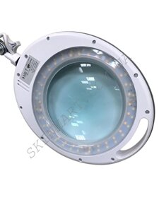 Лампа-лупа 6014 LED 5D два кольори з регулюванням яскравості 1-12W