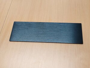 Панель MiBox алюмінієва анодована MB-21 (234x104#6.0) чорна