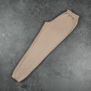 Чоловічі штани джогери з кишенями пісочні Pobedov 007 ЗИМА