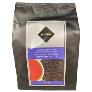 Чай Rioba цейлонський великолистовий чорний 250 г