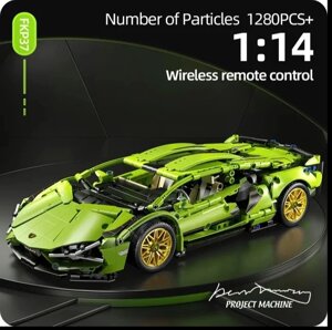 Конструктор автомобіль спорткар Lamborghini Lego car (1280 деталей)