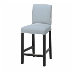 Барний стілець зі спинкою ІКЕА BERGMUND 62 см білий (s99419664)