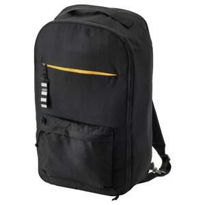 Туристичний рюкзак ІКЕА VARLDENS 33x17x55 см/36 л чорний (30487919)