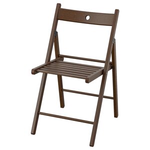 Складний стілець ІКЕА FROSVI Коричневий (40534326)