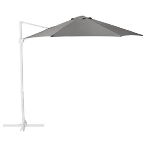 Підвісна парасолька ІКЕА HOGON 270 см Сірий (50515742)