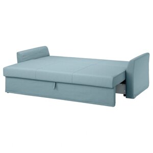 Розкладний тримісний диван ІКЕА HOLMSUND Орст світло-блакитний (s89240756)