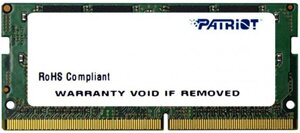 Модуль пам'яті sodimm DDR4 16gb 2666mhz patriot signature line (PSD416G26662S)