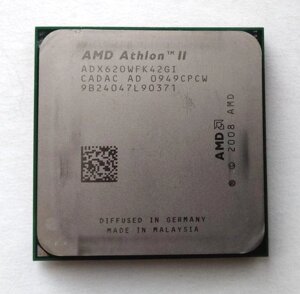 Процесор AMD AM3 Athlon II X4 620 (2.6GHz 4 Core 95W) Refurbished Tray