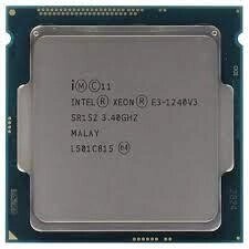 Процесор Intel S1150 Xeon E3-1240 v3 (3.4GHz 4 Core 8 Threads 80W) Refurbished Tray