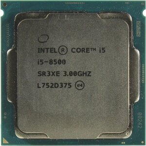 Процесор Intel S1151 Core i5-8500 (3.0GHz 4 Core 6Mb UHD Graphics 630) Refurbished Tray