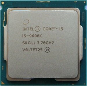 Процесор Intel S1151 Core i5-9600K (4.6GHz 6 Core 9Mb UHD Graphics 630 95W) Refurbished Tray