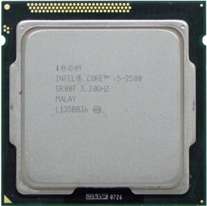 Процесор Intel S1155 Core i5-2500 (3.3GHz 4 Core 6Mb HD Graphics 2000) Refurbished Tray