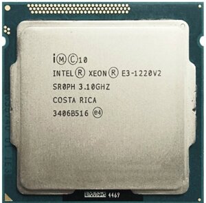 Процесор Intel S1155 Xeon E3-1220 v2 (3.1GHz 4 Core 69W) Refurbished Tray