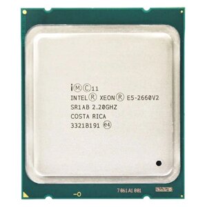 Процесор Intel S2011 Xeon E5-2660 v2 (2.2GHz 10 Core 20 Threads 95W) Refurbished Tray