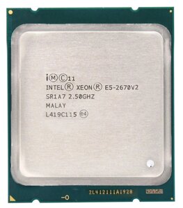 Процесор Intel S2011 Xeon E5-2670 v2 (2.6GHz 8 Core 16 Threads 115W) Refurbished Tray