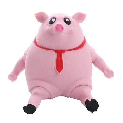 Іграшка антистрес "Еластична свиня" Сквіш 15 см