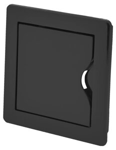 Ревізійні дверцята без замка АirRoxy 10/10 02-814 AGR чорний графіт