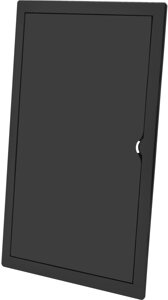 Ревізійні дверцята без замка AirRoxy 25/40 02-817АGR чорний графіт