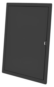 Ревізійні дверцята без замка AirRoxy 30/40 02-809АGR чорний графіт