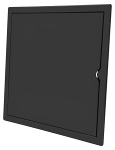 Ревізійні дверцята без замка airRoxy 35/35 02-818AGR чорний графіт