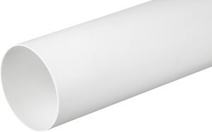 Повітропровід круглий пластиковий діаметром 100 мм довжина 0.5 м airRoxy (02-465)
