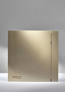 Витяжний вентилятор для ванної Soler & Palau SILENT 200 CZ CHAMPAGNE DESIGN 4C шампань