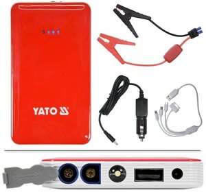 Автомобільне Пускове (Пристрій) Батарея Портативна (Li-Pol)7500 мАг (200/400 А) USB: 5В/2А YATO YT-83080