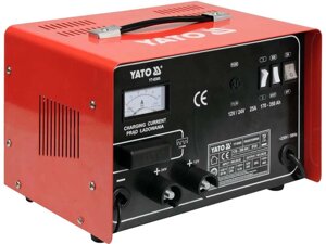 Автомобільний зарядний пристрій (12-24 В/170-350 Ач) YATO YT-8305