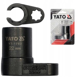 Ключ Для Лямбда-Зонду 1/2" 22 мм YATO YT-1753