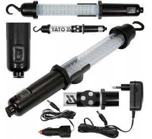 Лампа Інспекційна YATO (60+1 LED) Акумуляторна YT-08520