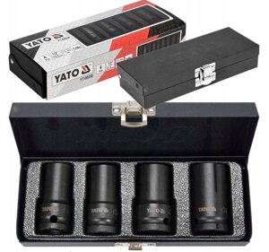 Набір Ударних Головок Екстракторів 1/2 (17-26 мм) 4 шт YATO (YT-06030)