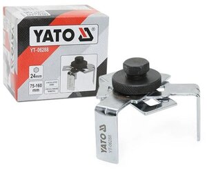 Знімач Для Фільтрів (75-160 мм) Трьохлапий Універсальний YATO YT-06288
