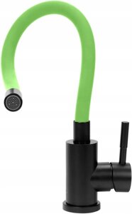 Змішувач Для Кухні Зелений Fala Flexible Black (75779)