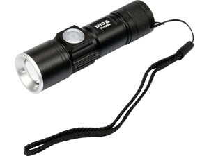 Світлодіодний Ліхтарик YATO XTE CREE (350 Lm) Акумуляторний (08569)