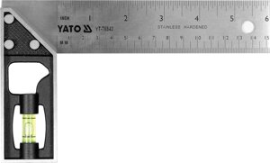 Кутник Будівельний Нержавіюча сталь 150 мм YATO YT-70843