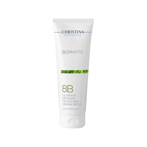 Дневной крем «Абсолютная защита» SPF 20 с тоном (шаг 8b) Christina Bio Phyto Ultimate Defense Tinted Day Cream SPF 20,