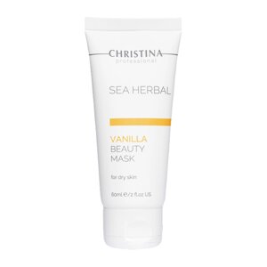 Ванільна маска краси для сухої шкіри Christina Sea Herbal Beauty Mask Vanilla, 60 мл