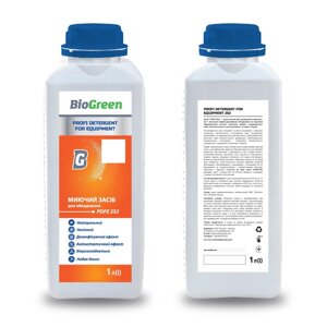 Миючий засіб для обладнання BioGreen profi detergent for equipment 252 - 1л