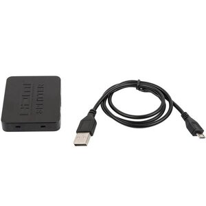 Активний HDMI-розгалужувач U&P Splitter 1 to 2 Black (WAZ-MHR12-BK)