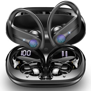 Б/у. Бездротові навушники Donerton, навушники Bluetooth 5.3 з мікрофоном із шумозаглушенням, навушники Bluetooth