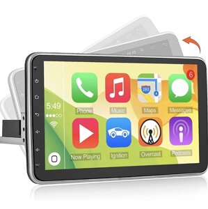 CAMECHO Android 11 1 GB RAM 16 GB ROM з 10,1-дюймовим автомобільним радіом Bluetooth і USB + камера заднього огляду