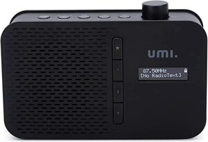 DAB/FM-радіо з РК-дисплеєм Bluetooth, роз'єм для навушників 3,5 мм, подвійний будильник