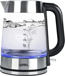 Електричний скляний чайник Umi 3000 Вт, 1,7 літра