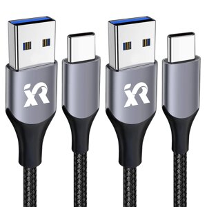 Кабель USB C [Упаковка з USB Type C Зарядний кабель для швидкого заряджання