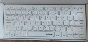 Клавіатура Бездротова Jelly Comb WGJP-019В Бездротова клавіатура для android/IOS/ПК/ноутбуків, USB